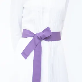 Ribbon Belt, Wide - Amethyst