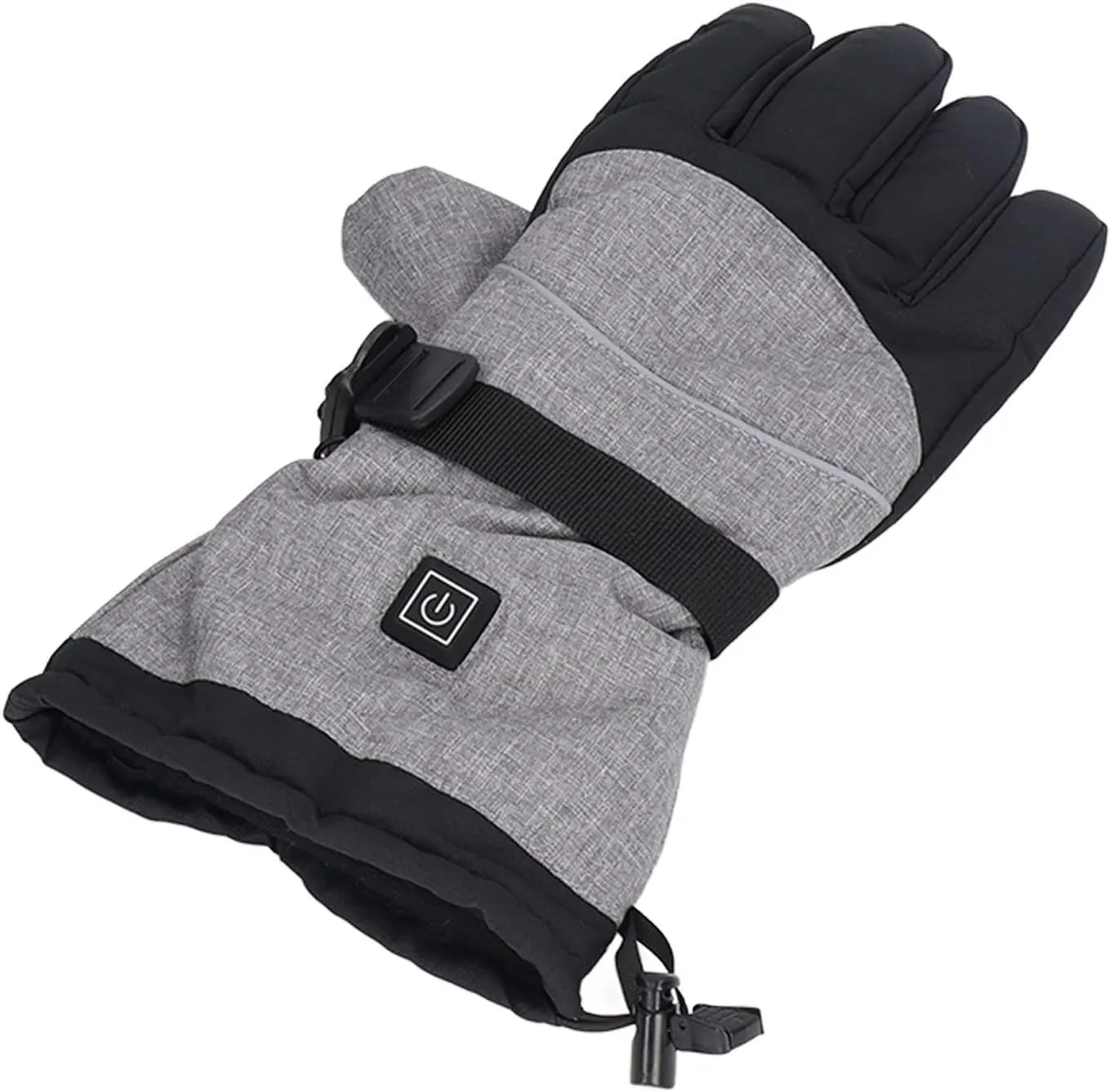 Topyond Winter Gloves, Heated Gloves for Men Women,Smart Waterproof Unisex One Size Electric Heating Mitten for Outdoor Winter Skiing Running Cycling, Hand Warmers